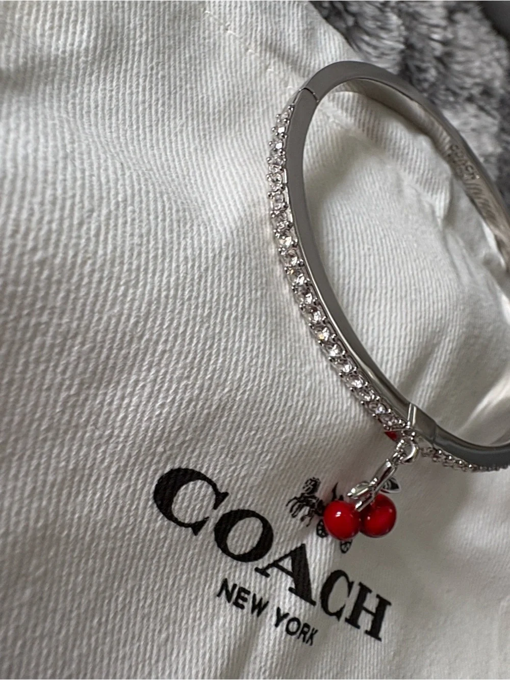 Coach Cherry Bracelet